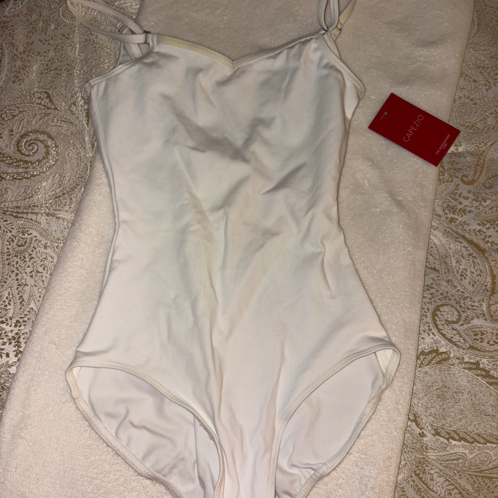 Capezio White Dance Leotard